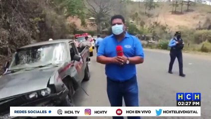 Lesionados accidente Danlí