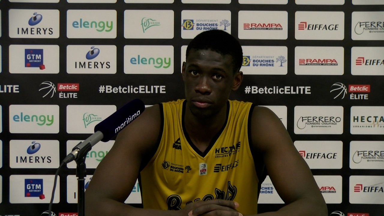 Au micro maritima: Bodian Massa après la défaite de Fos contre Gravelines