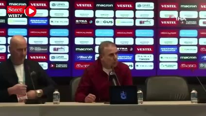 Abdullah Avcı: "Takım bugün her şeyi denedi; bir şampiyon gibi oynadı"
