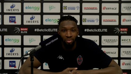 Au micro maritima: Vafessa Fofana après la victoire de BCM Gravelines à Fos