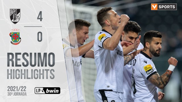 Highlights: Vitória SC 4-0 Paços de Ferreira (Liga 21/22 #30)