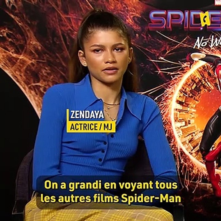 Spider-Man No Way Home vu par Zendaya et Tom Holland