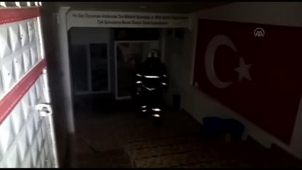 Son dakika! Spor salonunda çıkan yangın söndürüldü