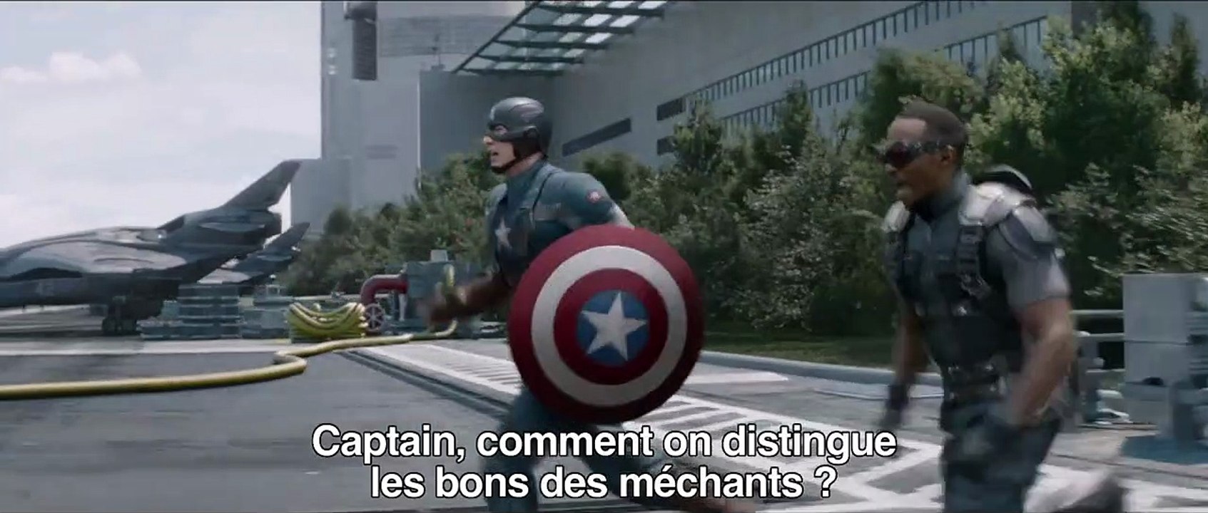 Captain America, le soldat de l'hiver - EXTRAIT VOST "Comment reconnaitre les méchants ?"