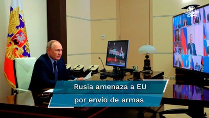 Rusia advierte a EU: O deja de dar armas a Ucrania o las consecuencias serán "imprevisibles"