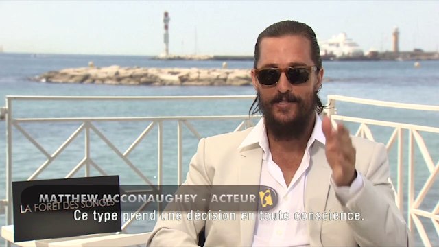 Cannes 2015 - Matthew McConaughey : Mon personnage doit survivre !