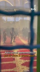 Detik-detik Bentrokan Pecah di Masjid Al-Aqsa, Ratusan Warga Palestina Terluka
