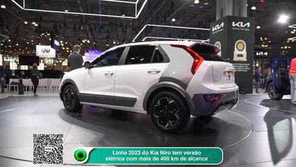 Linha 2023 do Kia Niro tem versão elétrica com mais de 400 km de alcance