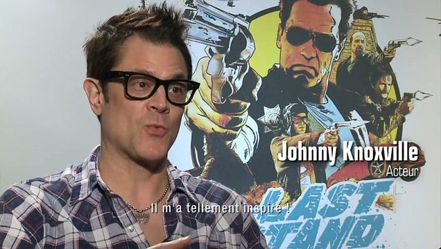 Jaimie Alexander, Luis Guzmán, Johnny Knoxville, Rodrigo Santoro, Arnold Schwarzenegger Interview : Le Dernier rempart