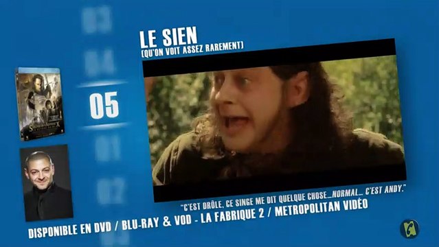 Les visages d'Andy Serkis