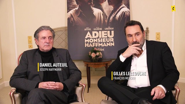 Adieu Monsieur Haffmann : rencontre avec Daniel Auteuil et Gilles Lellouche