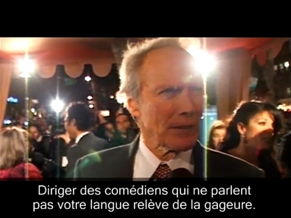 Clint Eastwood Interview 2: Lettres d'Iwo Jima