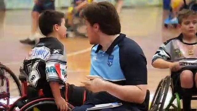 Wheelchair user raising money for next wheelchair rugby generation