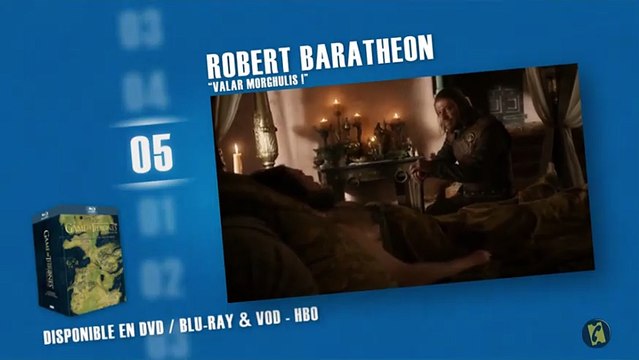 Les morts dans Game of Thrones