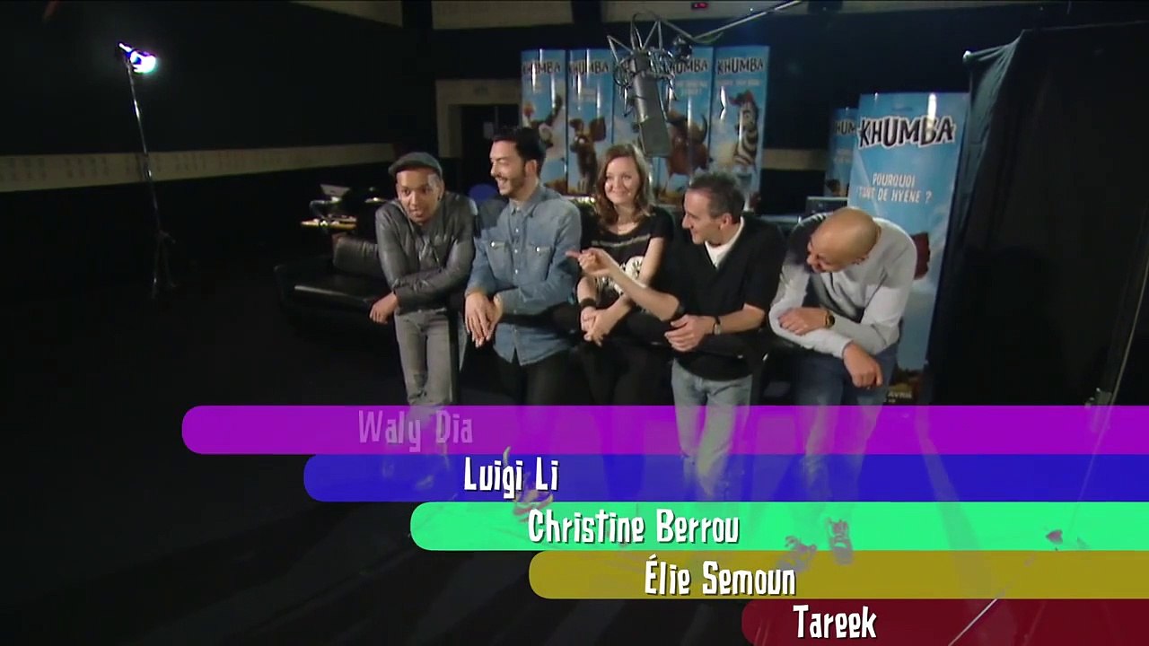 Khumba - MAKING OF "Le doublage"