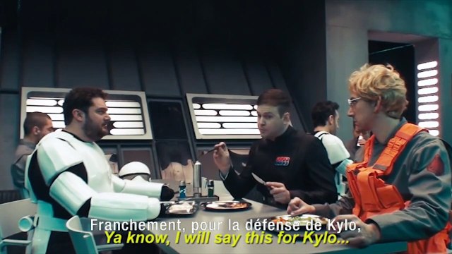 Patron Incognito avec Kylo Ren, le nouveau méchant de Star Wars !