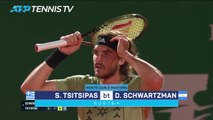 Tsitsipas conquers Schwartzman in epic Monte Carlo quarter