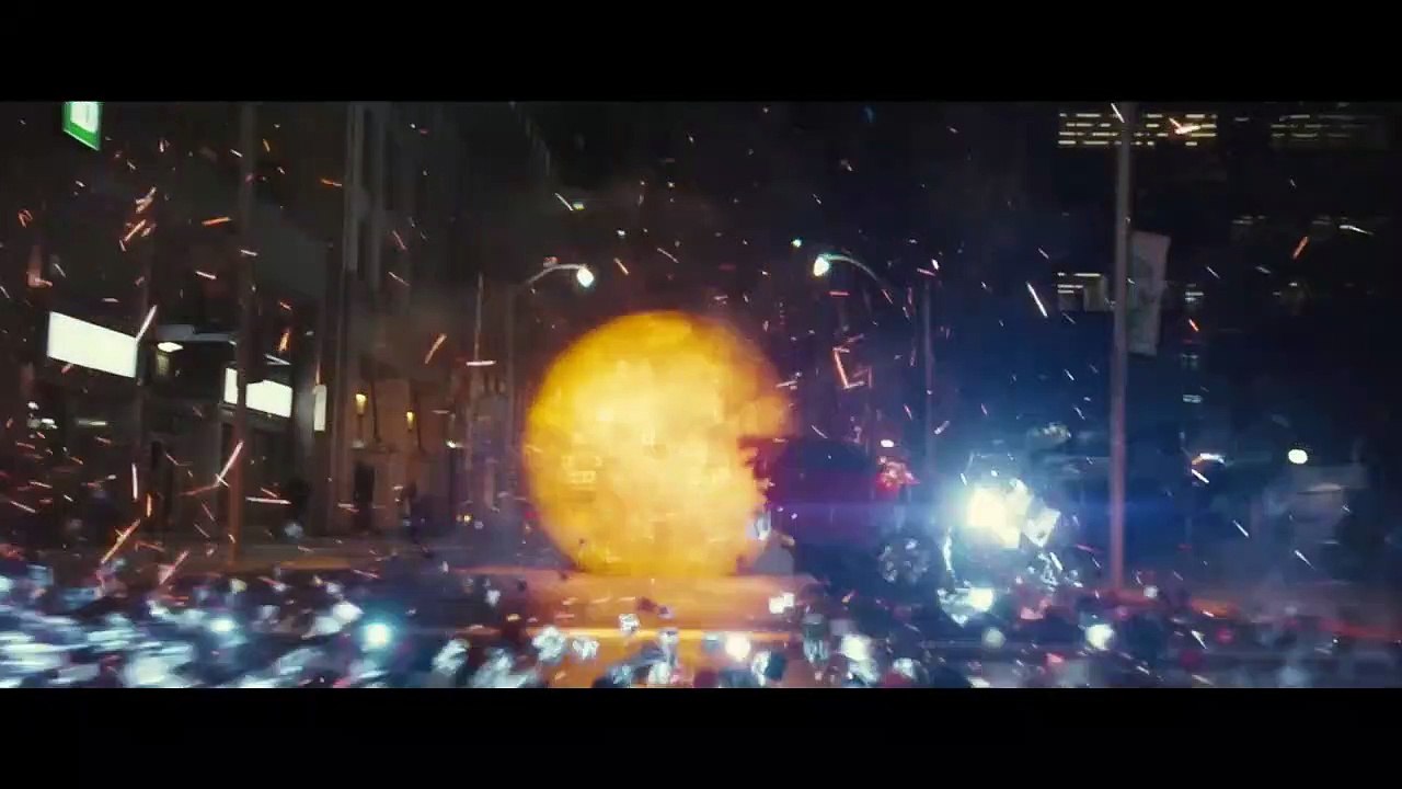 Pixels - EXTRAIT VOST "Course-poursuite avec Pac-Man"