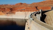 Officials considering reducing water supplies as Lake Powell hits historic low