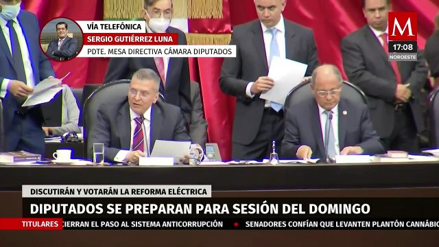 Discusión de reforma eléctrica se mantiene para el domingo, no hay pretextos: Morena