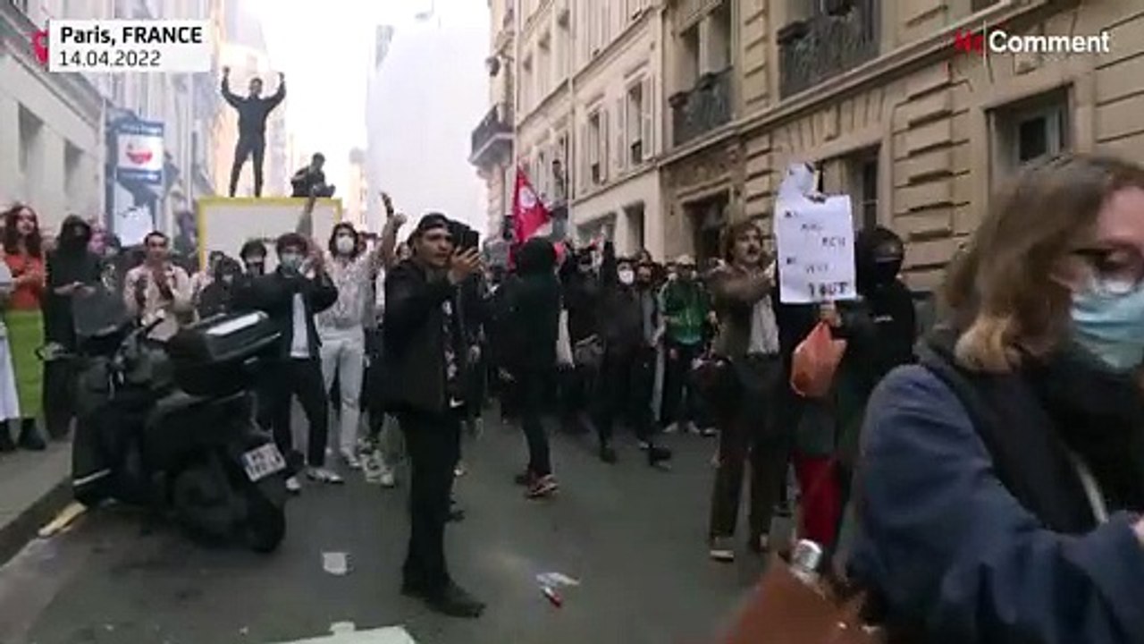 Clash der Generationen? Studierende protestieren in Paris