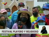 Nueva Esparta | Temporadistas disfrutan del 22° Festival Playero y Religioso