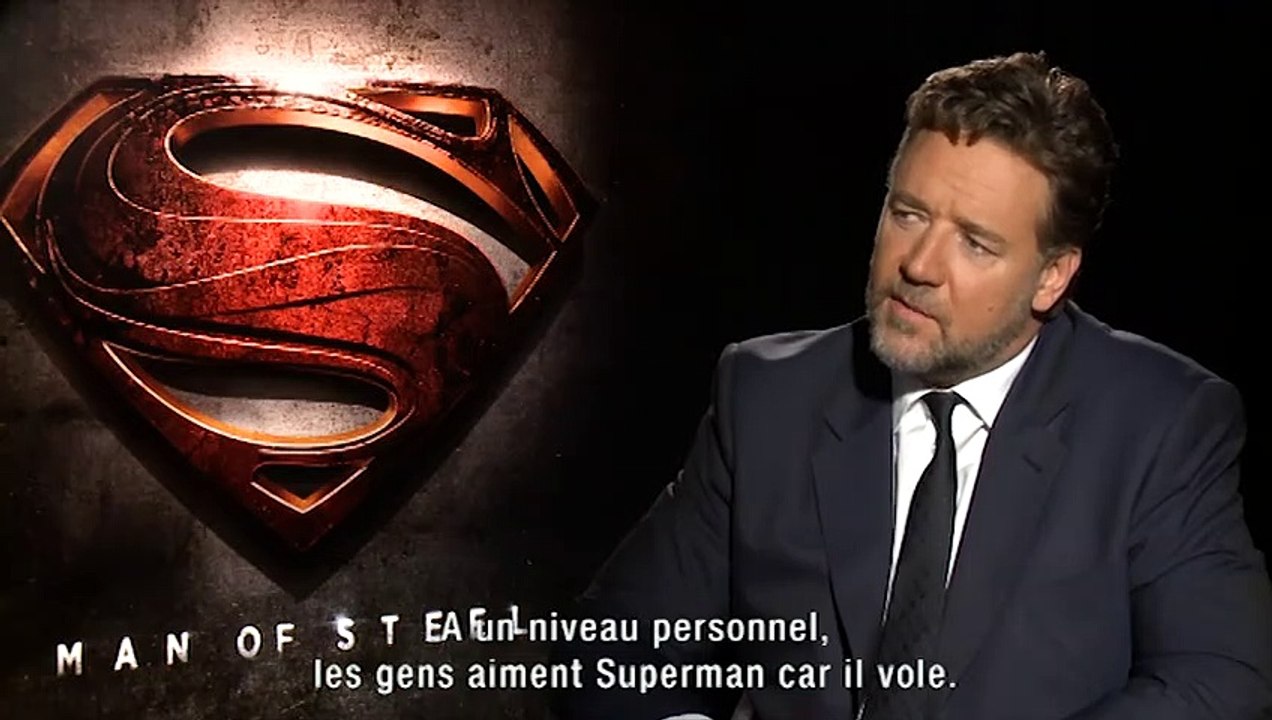 Amy Adams, Henry Cavill, Kevin Costner, Russell Crowe, Diane Lane Interview 2: Man of Steel