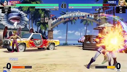 (PS4) The King of Fighters XV - 28 - Team Ash - Lv 4 Hard pt1