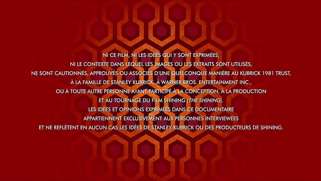 Room 237 Bande-annonce VF