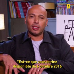 Week-End Family : l&#039;interview Vrai ou Faux avec Éric Judor et Daphnée Côté-Hallé