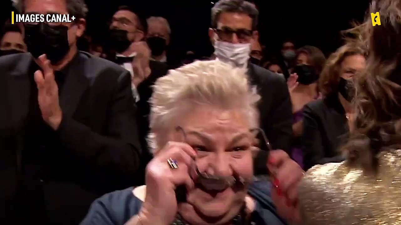 Aline : Danielle Fichaud, Valérie Lemercier et Sylvain Marcel au micro