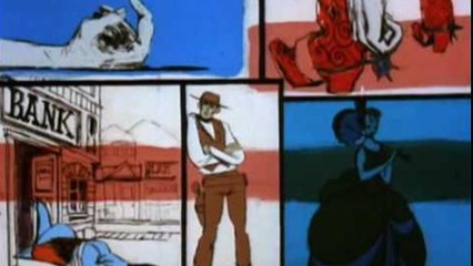 Le générique des "Mystères de l'Ouest"