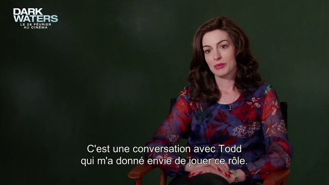 Dark Waters BONUS VO Anne Hathaway parle de son personnage