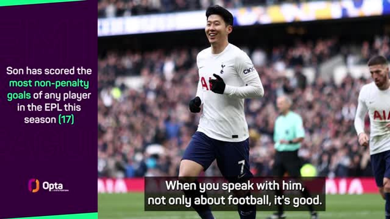 Conte wants to help Son break records at Spurs