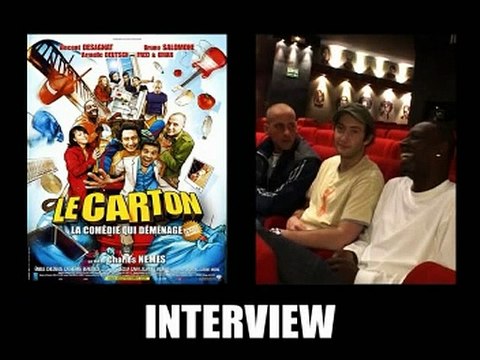 Vincent Desagnat, Omar Sy, Fred Testot Interview : Le Carton