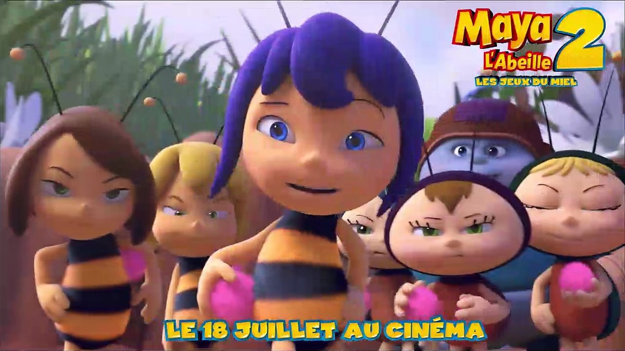 Maya l'abeille 2 - Les jeux du miel EXTRAIT "Bataille de pollen"