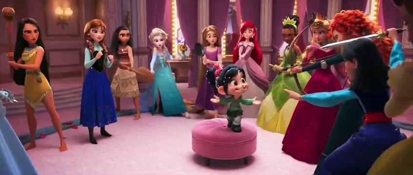 Ralph 2.0 EXTRAIT VF C'est vraiment une princesse !
