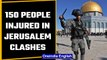 Jerusalem: 150 people injured after clashes between Palestinians and Israeli police | Oneindia News