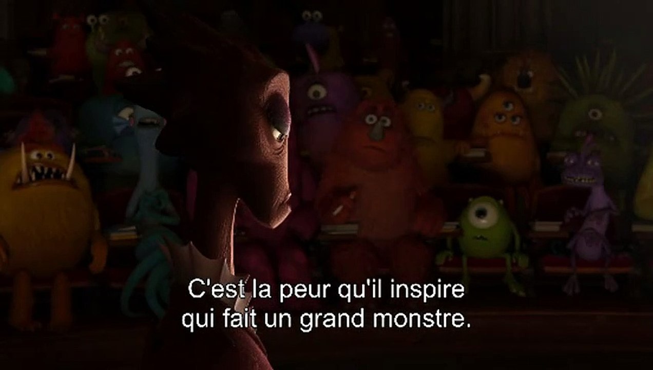Monstres Academy Extrait vidéo (3) VO