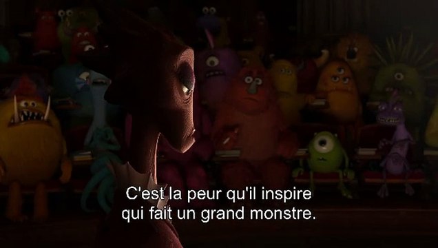 Monstres Academy Extrait vidéo (3) VO