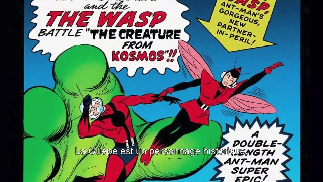 Ant-Man et la Guêpe BONUS VO Qui est la Guêpe ?