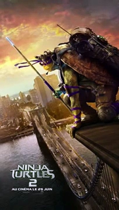 "Ninja Turtles 2" - POSTER ANIME - Donatello