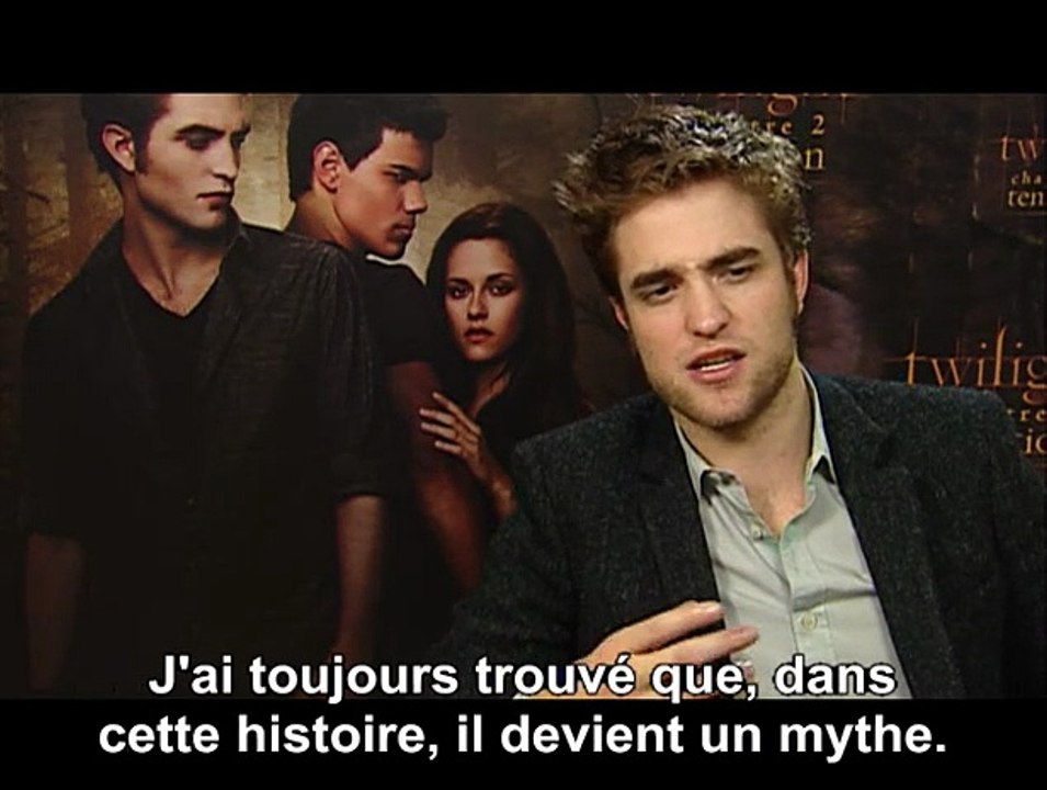 Taylor Lautner, Robert Pattinson, Kristen Stewart Interview 7: Twilight - Chapitre 2 : tentation