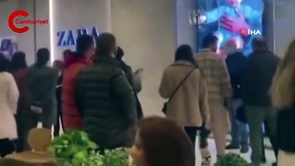 Dünyaca ünlü giyim mağazasını ayağa kaldıran olay...