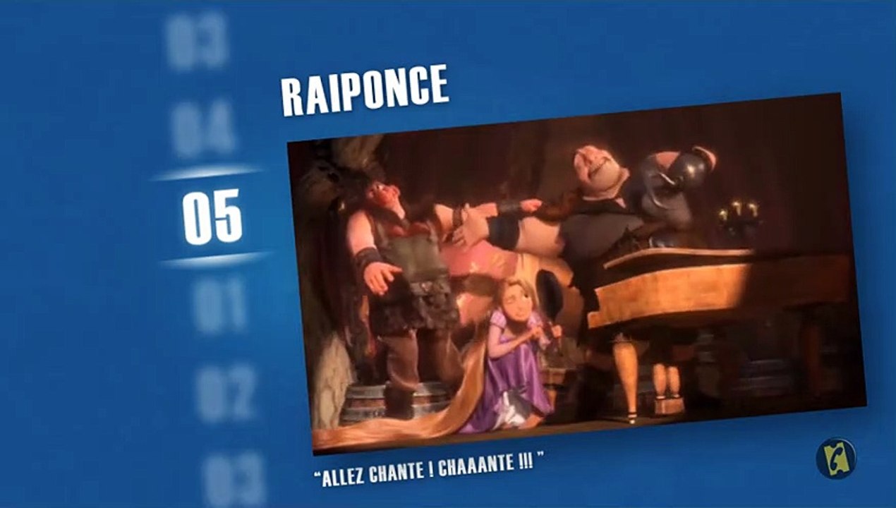 Les personnages qui s'en sortent grâce à une chanson