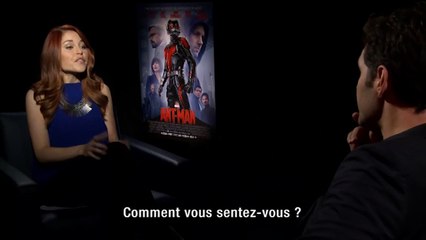 Paul Rudd est un peu ballonné en interview