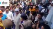 VIDEO : सांसद किरोड़ी लाल मीणा को प्रदर्शन के दौरान आया गुस्सा, पुलिस अधिकारी पर फूटा