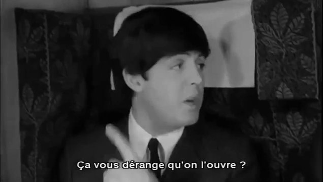 Hard Day’s night (Quatre garçons dans le vent) - EXTRAIT VOST Le passager exaspéré