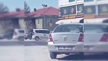 Sokak ortasında dehşet saçtı... 