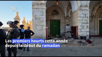 Jérusalem : Plus de 150 Palestiniens blessés lors de heurts avec la police israélienne